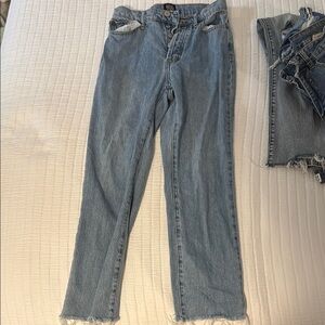 BDG Blue Straight Leg Jeans
